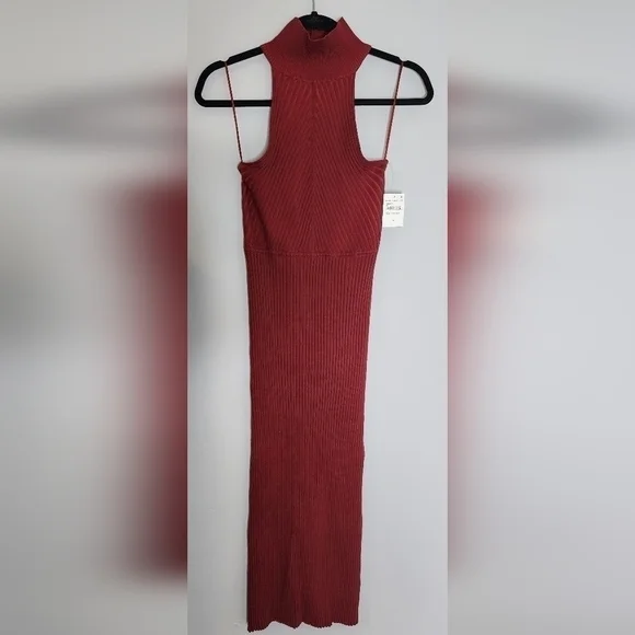 NWT Good American ribbed sweater dress size 5/6 - Picture 4 of 11